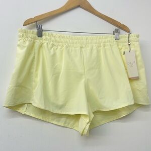 Calia women’s XL low rise infinity short lemon sorbet